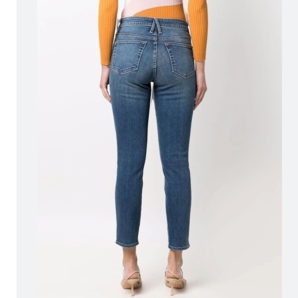 NWT SLVRLAKE Lou Lou Skinny Jeans Jacksonville Wash High Rise Premium Denim 32 - Picture 2 of 10